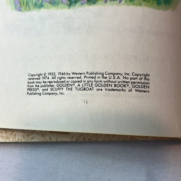 Vintage 1974 Scruffy The Tugboat Little Golden Book - Picture 2 of 3